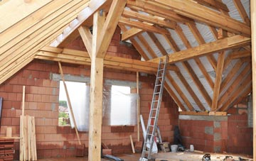 Primrose Corner attic trusses